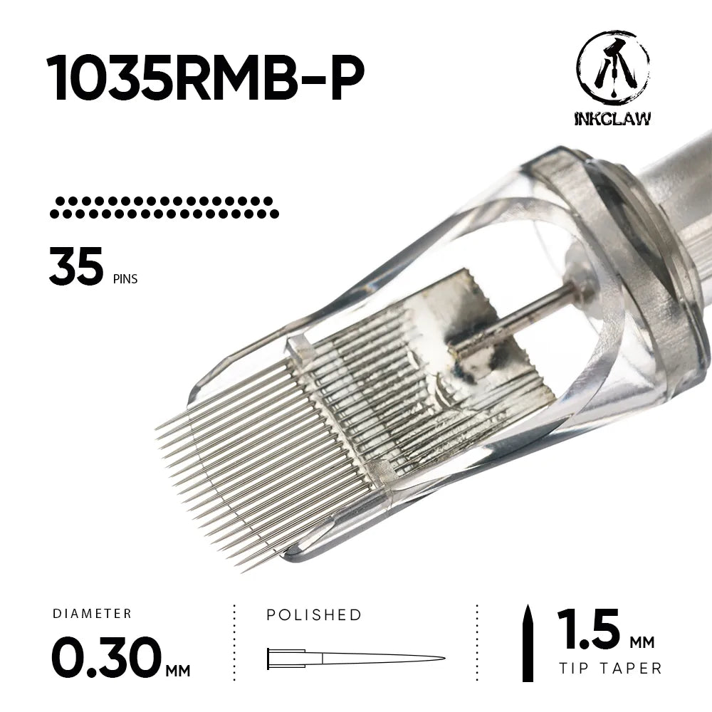 Inkclaw 35 Round Magnum Tattoo Cartridges