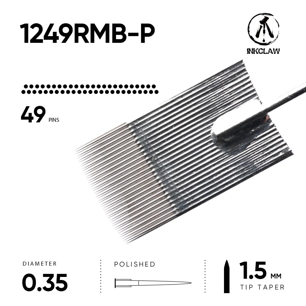 Inkclaw Tensions 1249 Round Magnum Tattoo Cartridges
