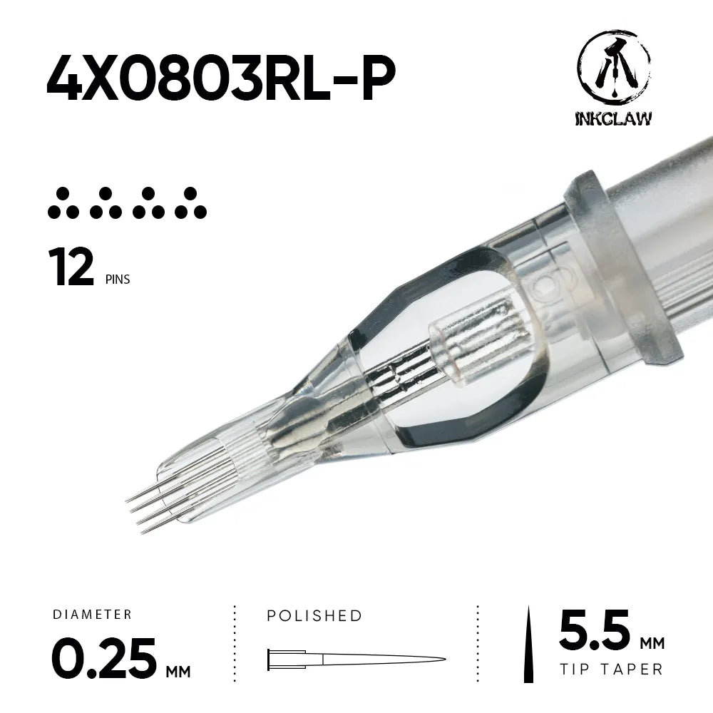 Inkclaw 4x3RL Magnum Tattoo Cartridges