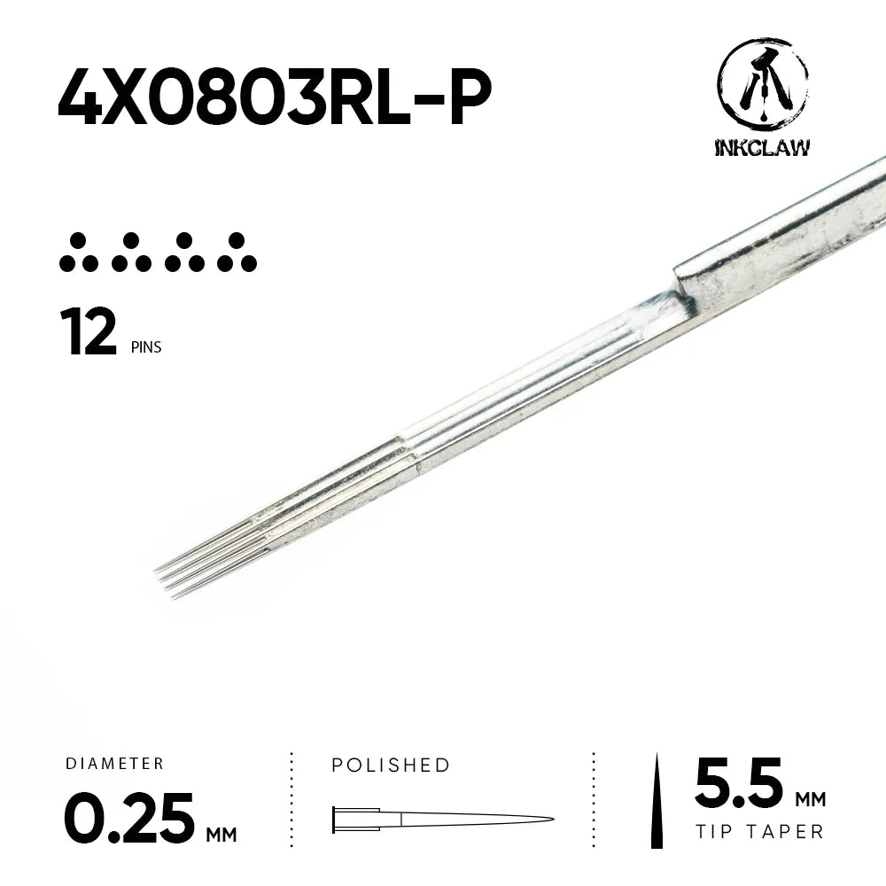 Inkclaw 4x3 Special Disposable Traditional Tattoo Bar needles