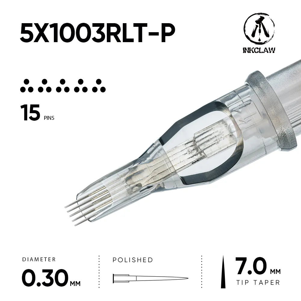 Inkclaw 5x3RL Magnum Tattoo Cartridges