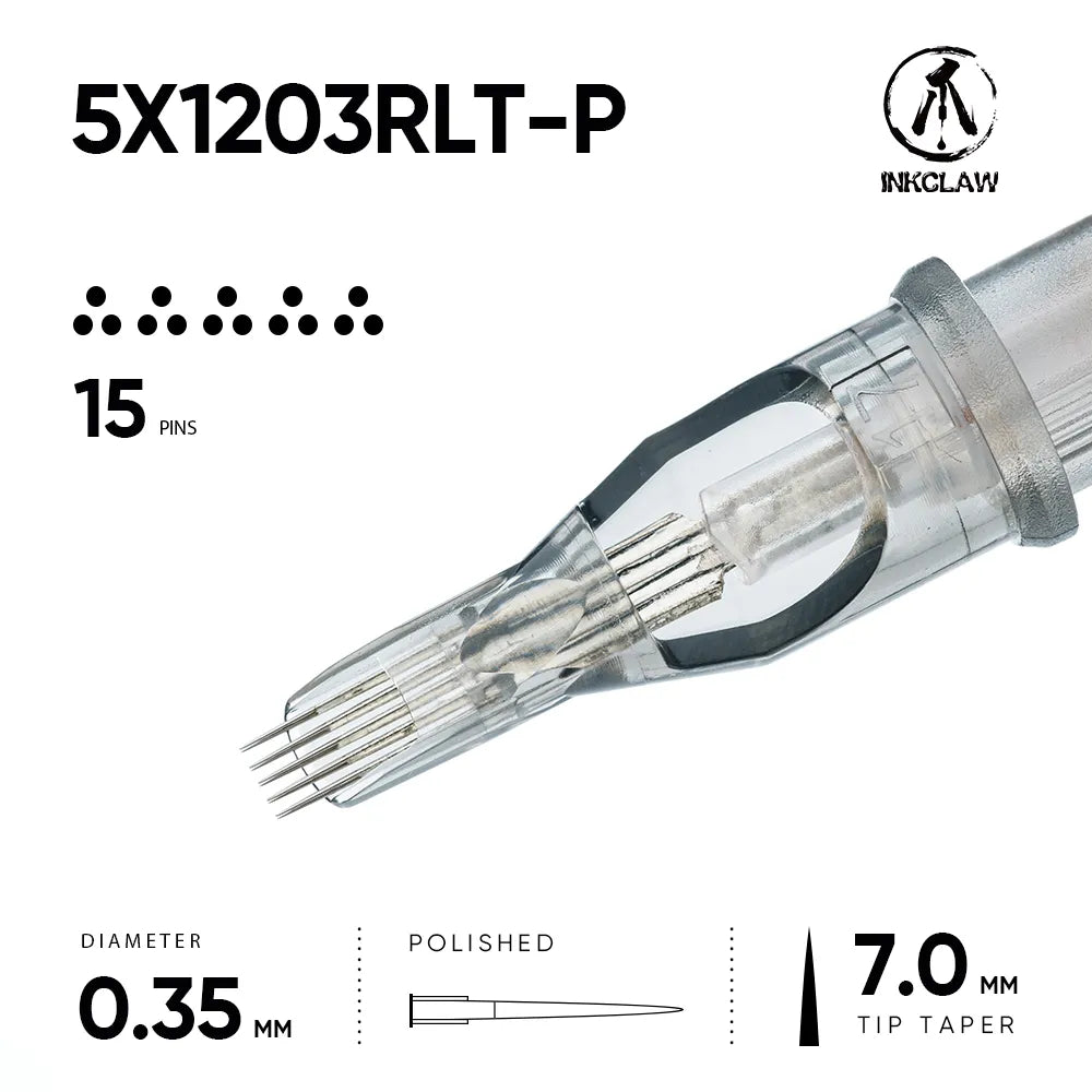 Inkclaw 5x3RL Magnum Tattoo Cartridges