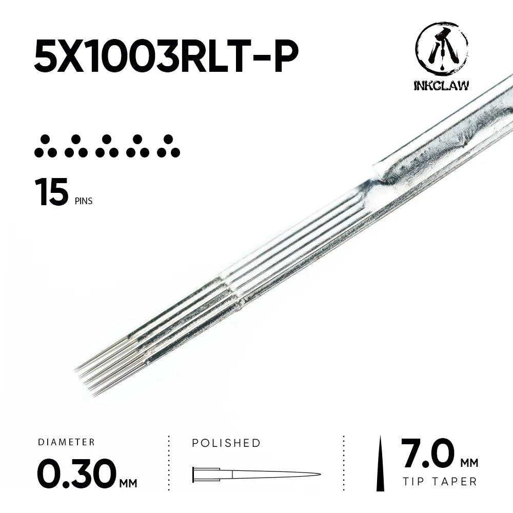 Inkclaw 5x3 Special Disposable Traditional Tattoo Bar needles