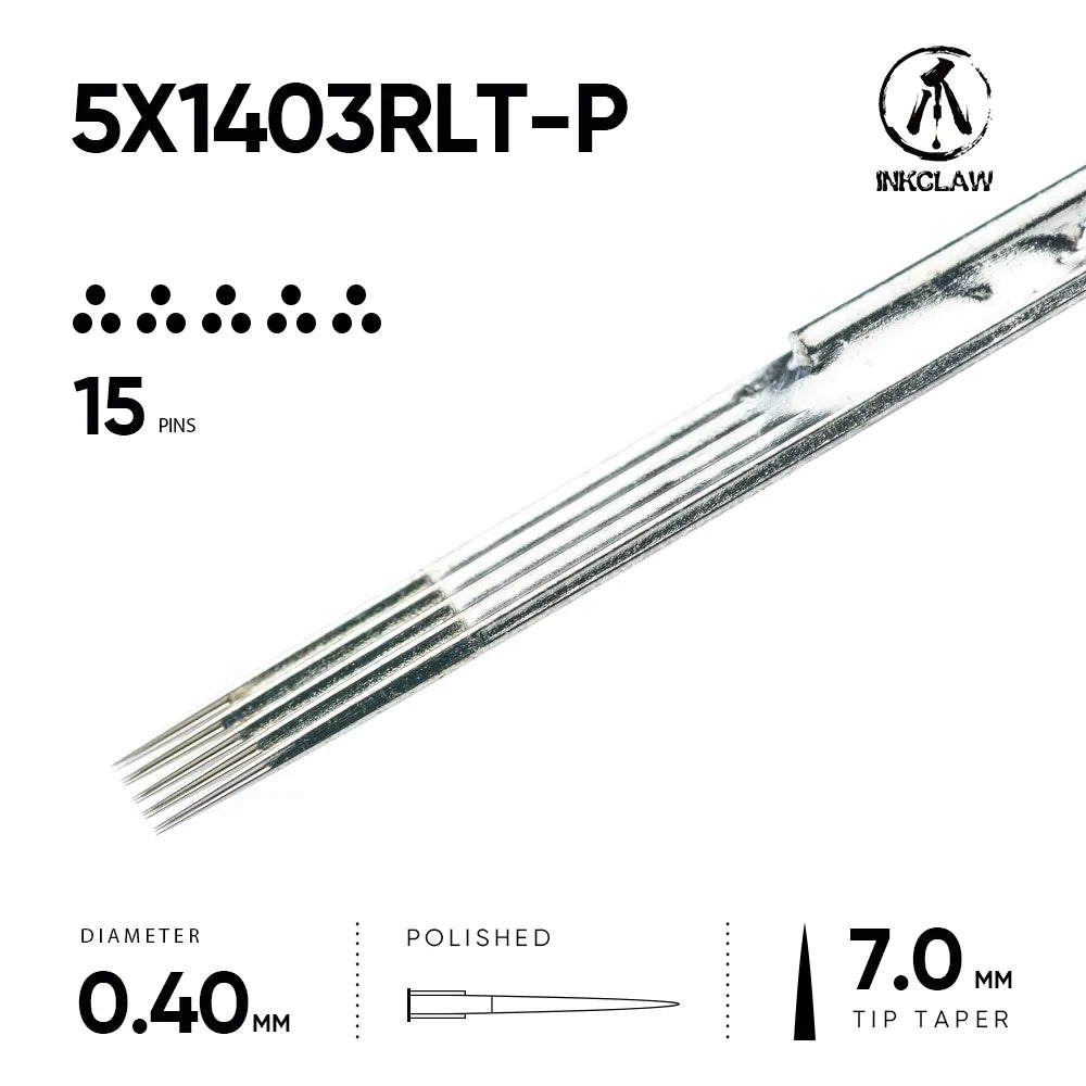 Inkclaw 5x3 Special Disposable Traditional Tattoo Bar needles
