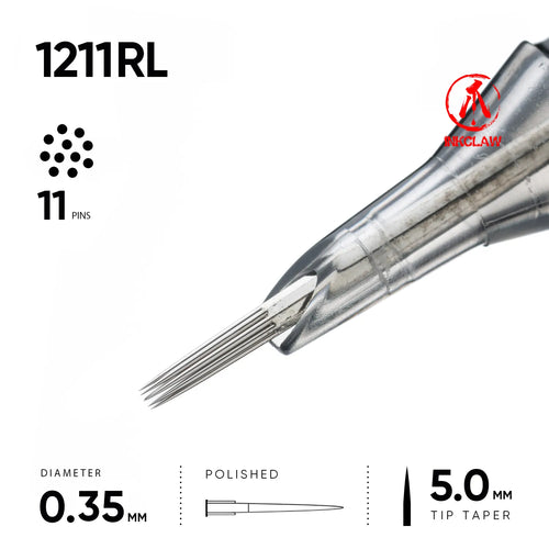 Inkclaw 11 Round Liner Tattoo Cartridges
