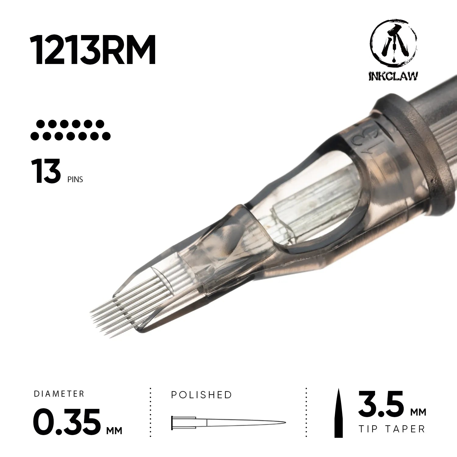 Inkclaw 13 Round Magnum Tattoo Cartridges