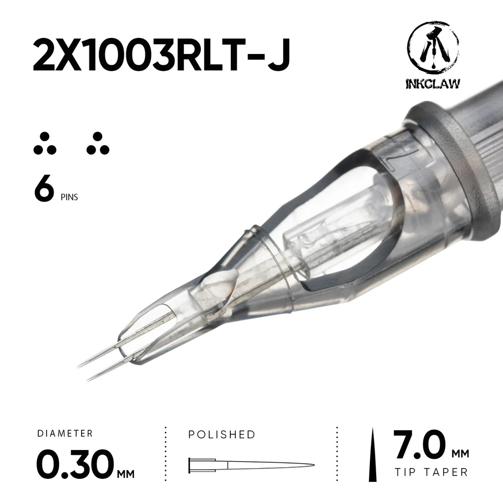 Inkclaw Tight 2x3RL Magnum Cartridges - Double Spacing