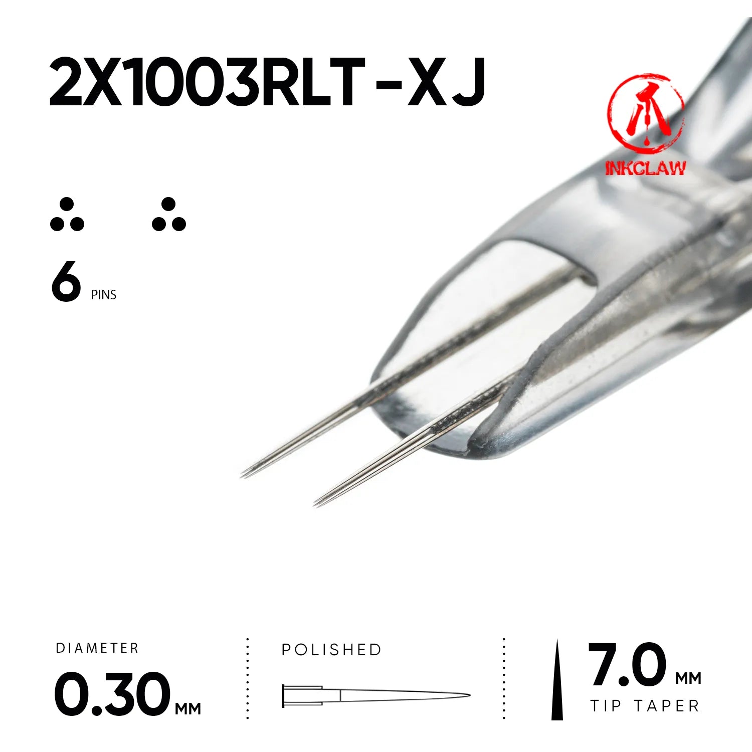 2 X 3RL Hybrid Magnum Tattoo Cartridge - Triple Spacing