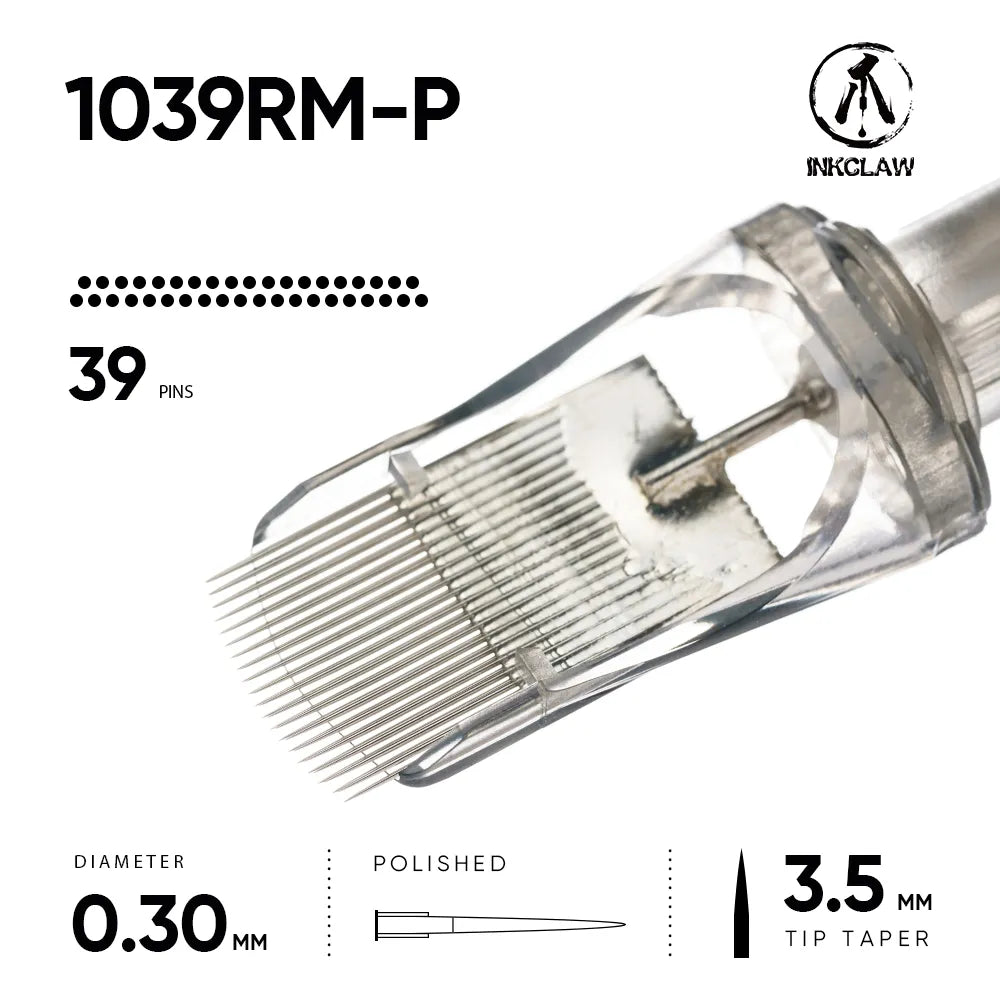 Inkclaw 39 Round Magnum Tattoo Cartridges