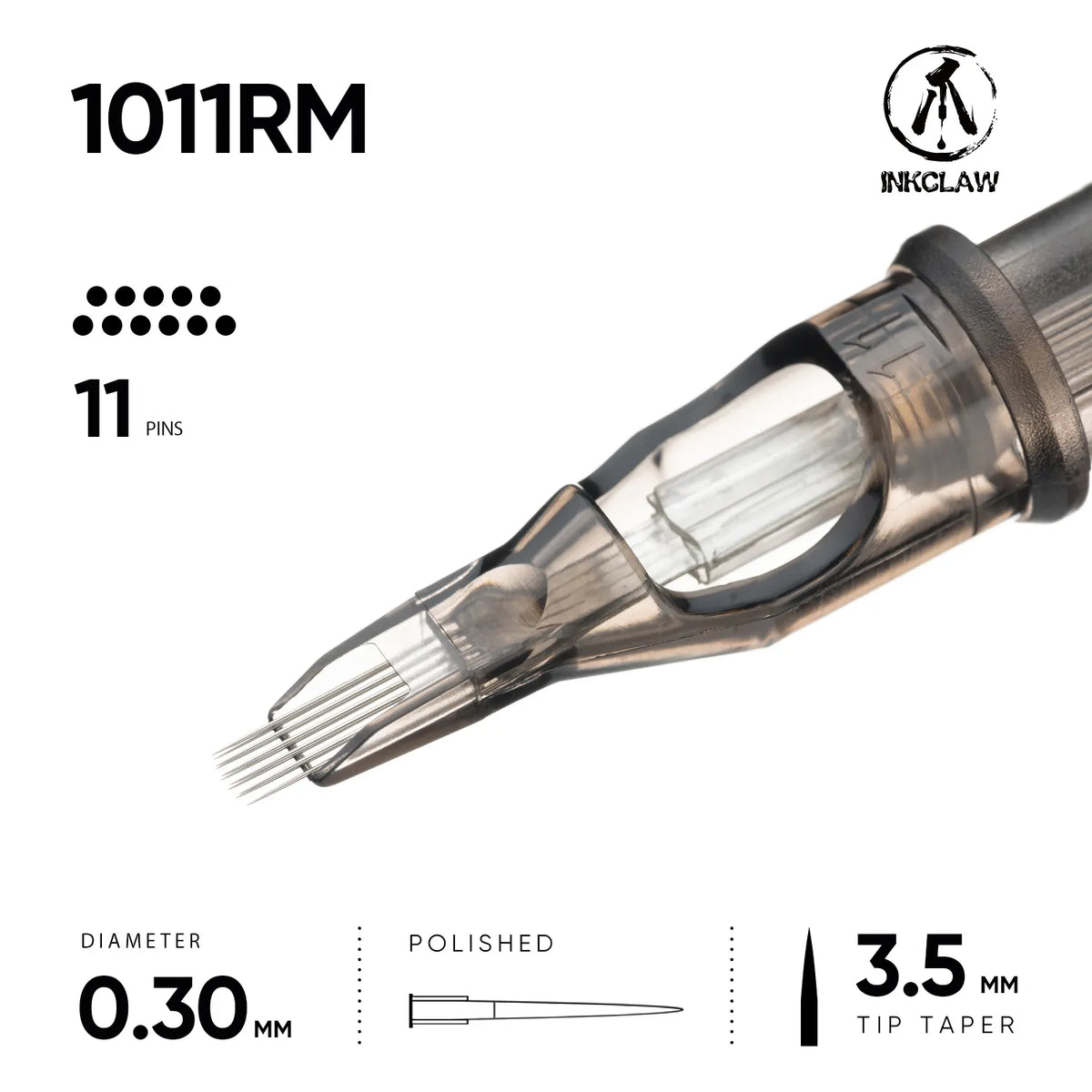 Inkclaw 11 Round Magnum Tattoo Cartridges