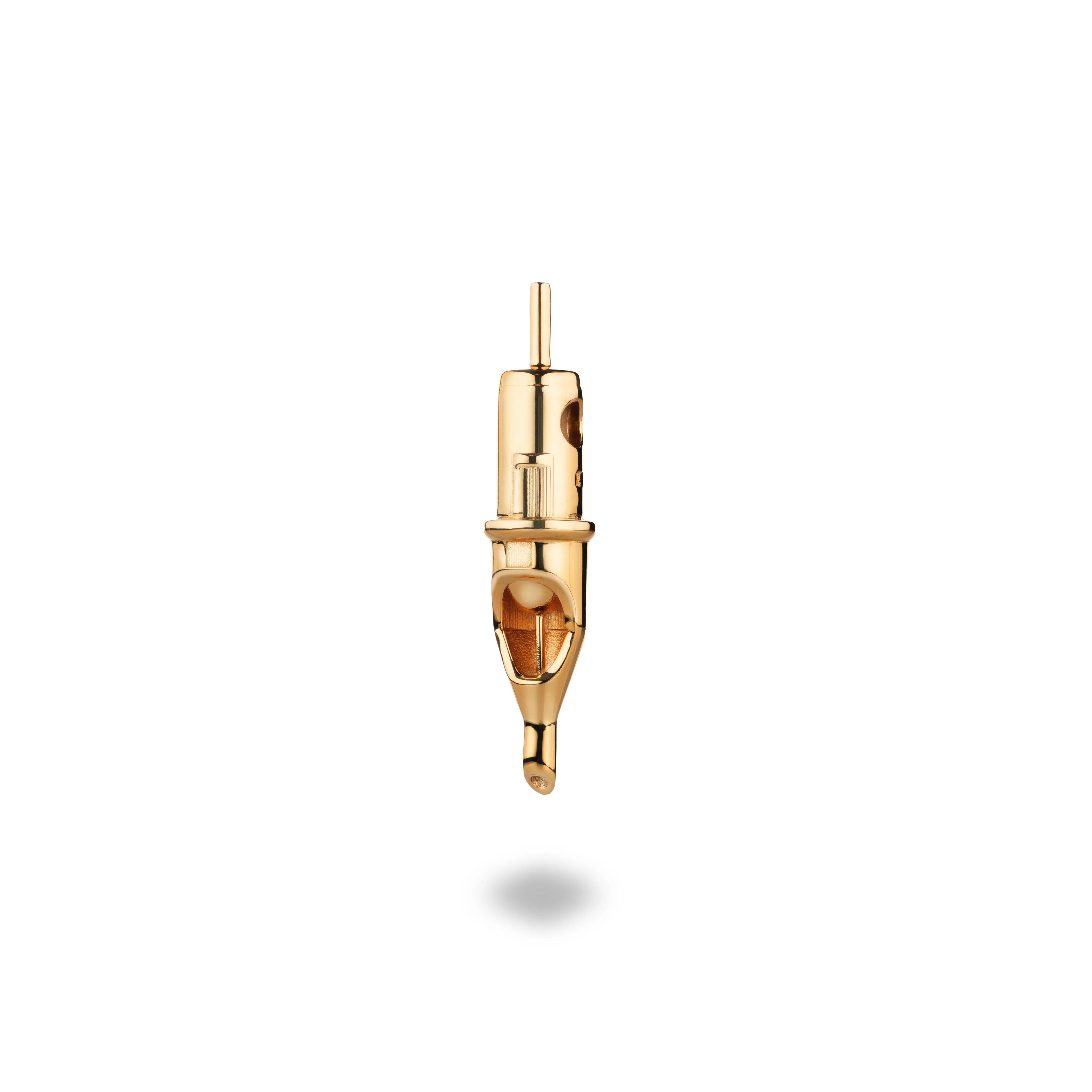 Tiny Round Liner Cartridge Needle Pendant Jewelry