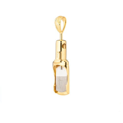 1249RM Round Magnum Pendant Standard V2 - Gold