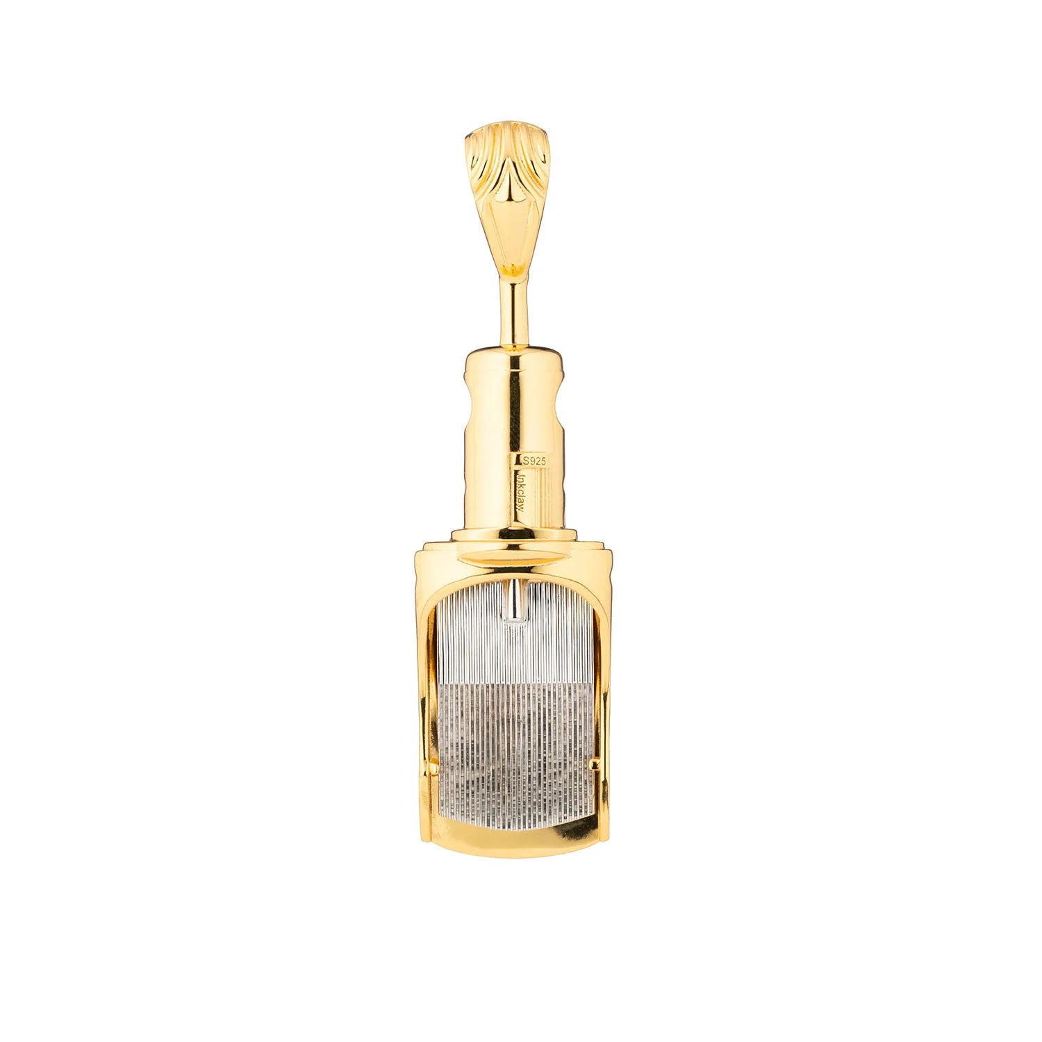 1249RM Round Magnum Pendant Standard V2 - Gold