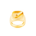 Inkclaw Round Liner Cartridge - Tray Ring Gold Plated