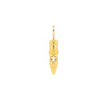 Tiny Tang-Flower Pattern Round Liner Tattoo Pendant