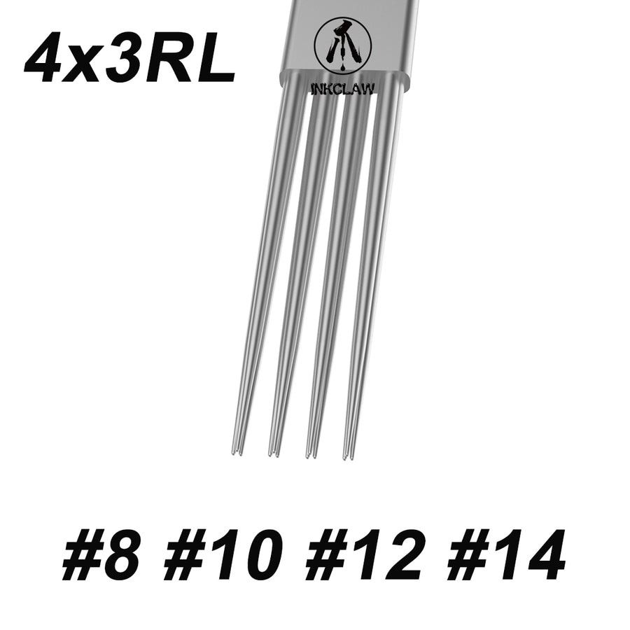 Inkclaw 4x3 Special Disposable Traditional Tattoo Bar needles