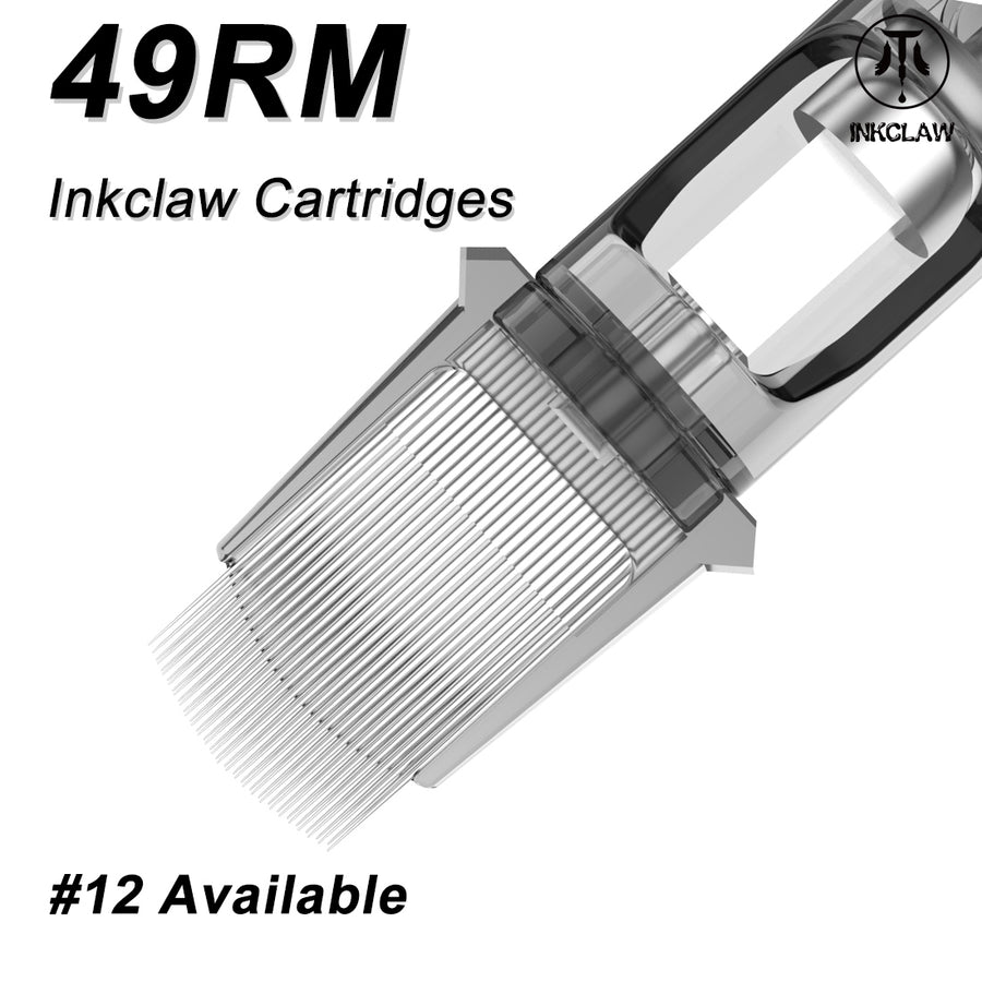 Inkclaw 49 Round Magnum Tattoo Cartridges