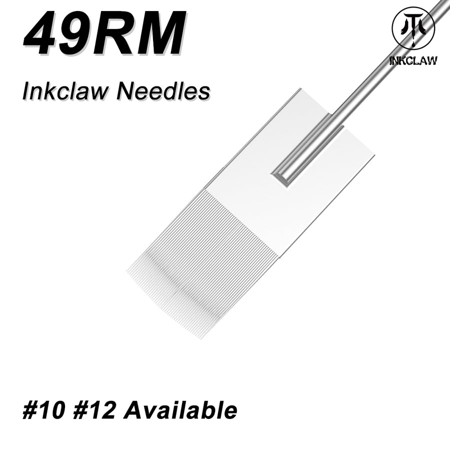 Inkclaw 49 Curved Magnum Shader Round Magnum Tattoo Traditional Bar Needles